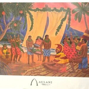 Disney AULANI RESORT Print to celebrate the Grand Opening in Sept 2011